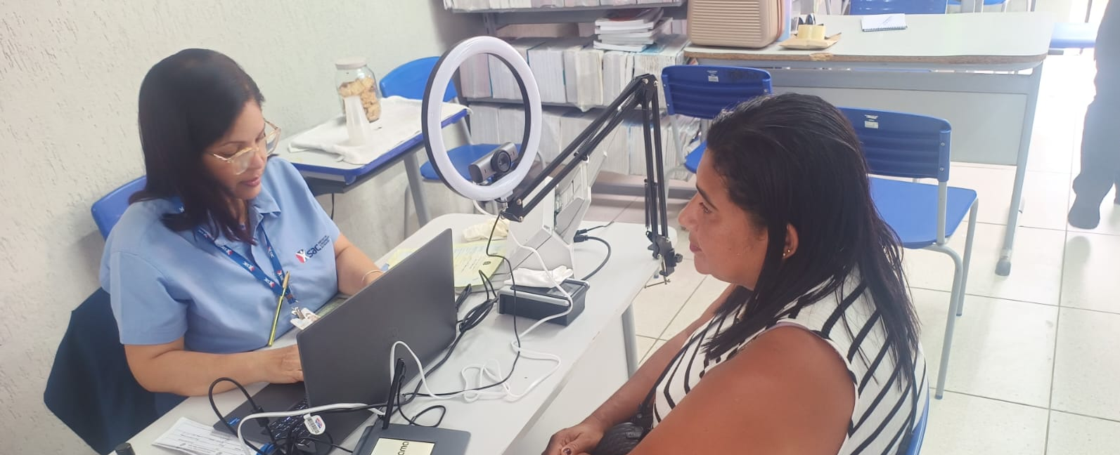 Rede SAC realiza atendimento especial para pescadores de camarão  emitirem Carteira de Identidade Nacional